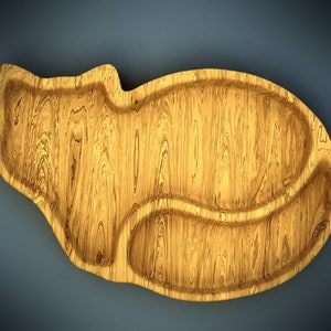 May include: A wooden serving tray with a unique, organic shape. The tray has a natural wood grain pattern and a smooth, polished finish.