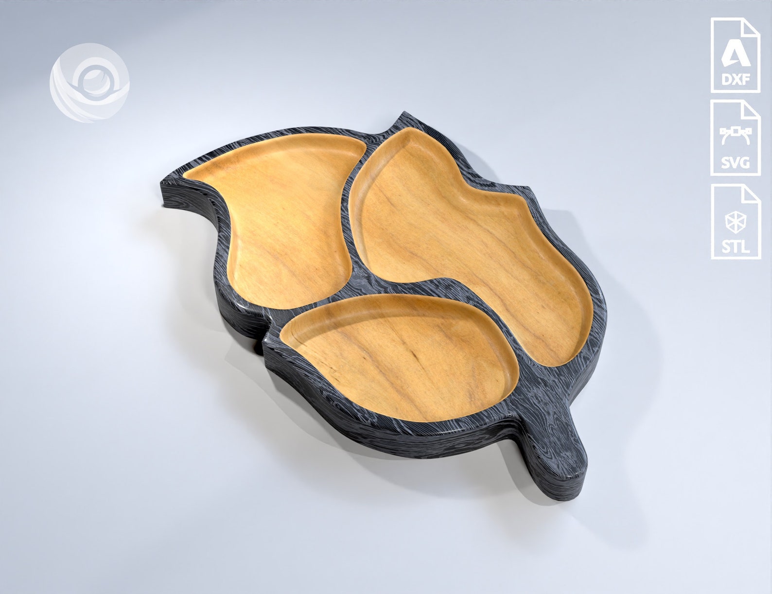 Set of Custom Rolling Tray Cnc Router Files, STL 3d Print Files, Router