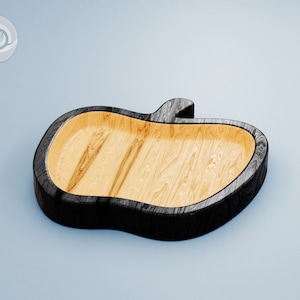 Apple baby houten plaat voor cnc-router - STL, DXF, SVG-bestanden