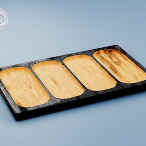 Large serving tray files for cnc router, Instant download - STL, DXF, SVG files