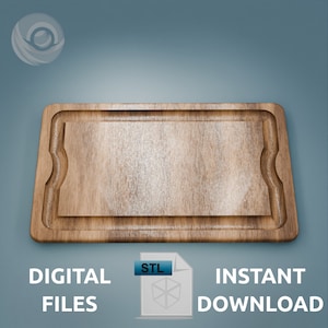 DIY Pequeños proyectos de carpintería para principiantes, plantilla de productos de madera para máquina enrutadora CNC, tabla de corte de doble cara, archivo STL para Vectric Aspire