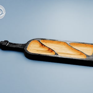 Bottle catchall tray cnc router files / catch all tray  - 3d print STL / DXF, SVG files (digital download)