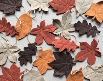 AUTUMN Leaf Garland