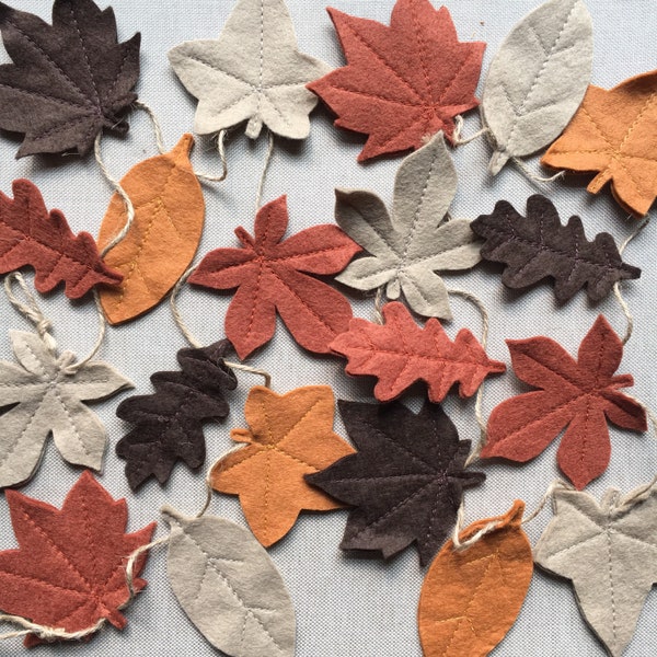 AUTUMN Leaf Garland