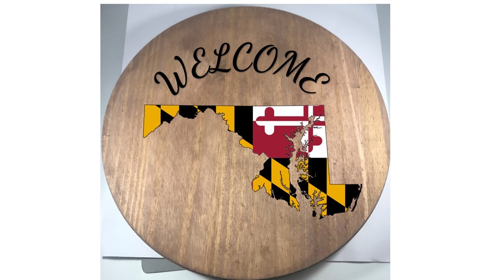 Sign Maryland Themed Front Door Etsy