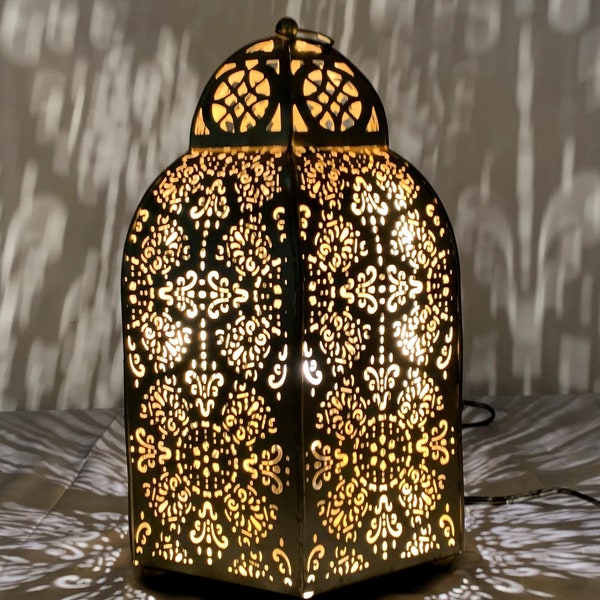 Unique Moroccan Modern Lighting - Best Table Lamp - Cute Home Decor Lamp - Amara table lamp