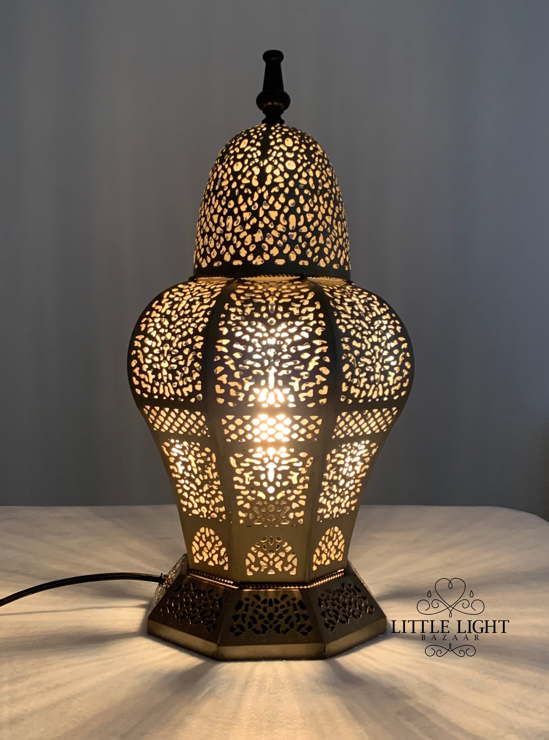 moroccan style table lamp