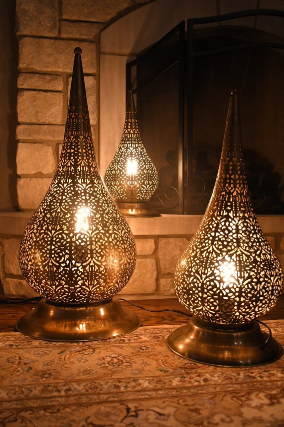 Moroccan Floor Lamp Boho Decor Layla
