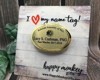 New Mexico Wooden Oval Luggage ID Name Tag with Your Name & Address New Mexico Wooden Oval Luggage ID Name Tag with Your Name & Address