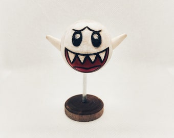 Super Mario Bros. Boo - Wooden Figurine