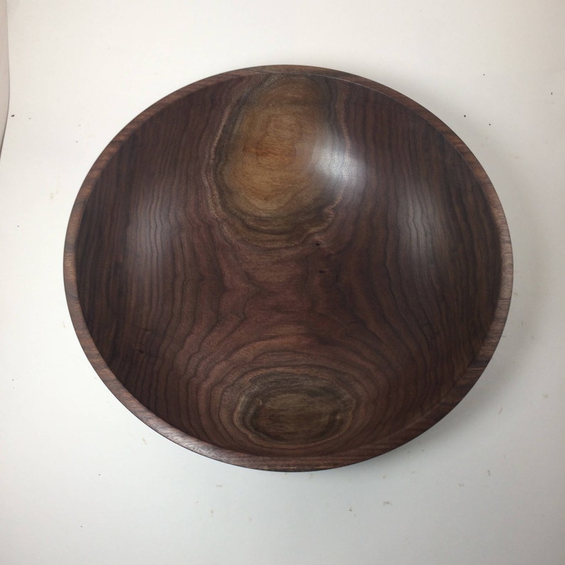14x4.5 Black walnut Bowl