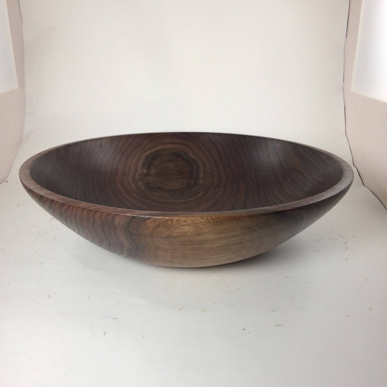 14x4.5 Black walnut Bowl