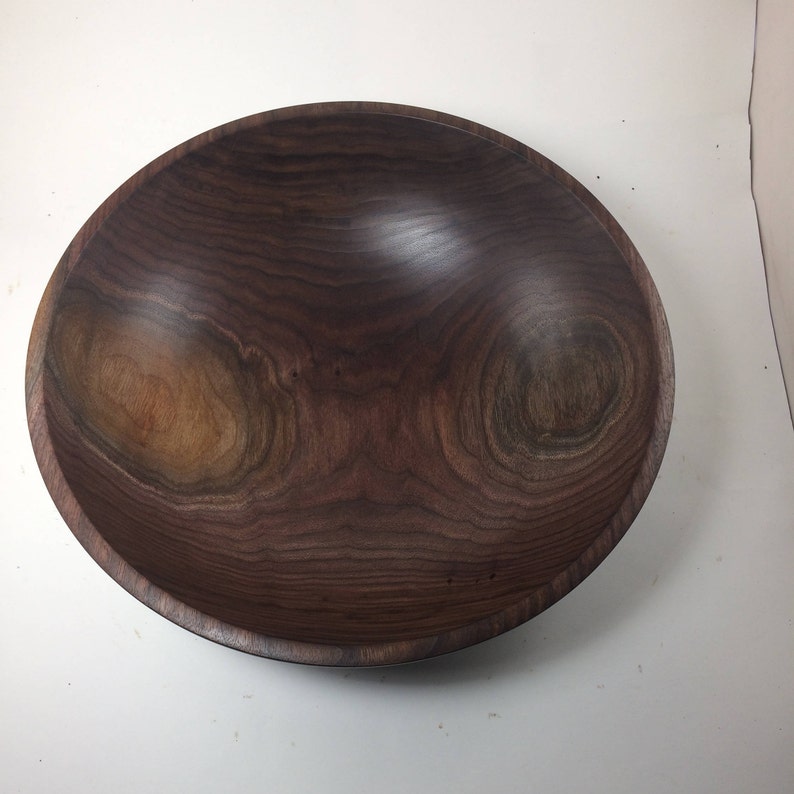 14x4.5 Black walnut Bowl
