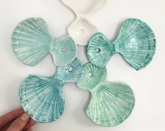 Shell spoon rest, shell ladle rest, spoon rest, shell tableware, shells, kitchen art, kitchen shell, seascape, sea tableware, tablescape