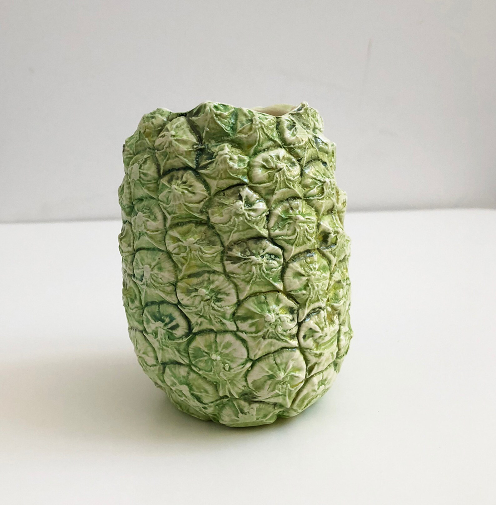Large Pineapple, Pineapple Vase, Pineapple Planter, Ceramic Pineapple