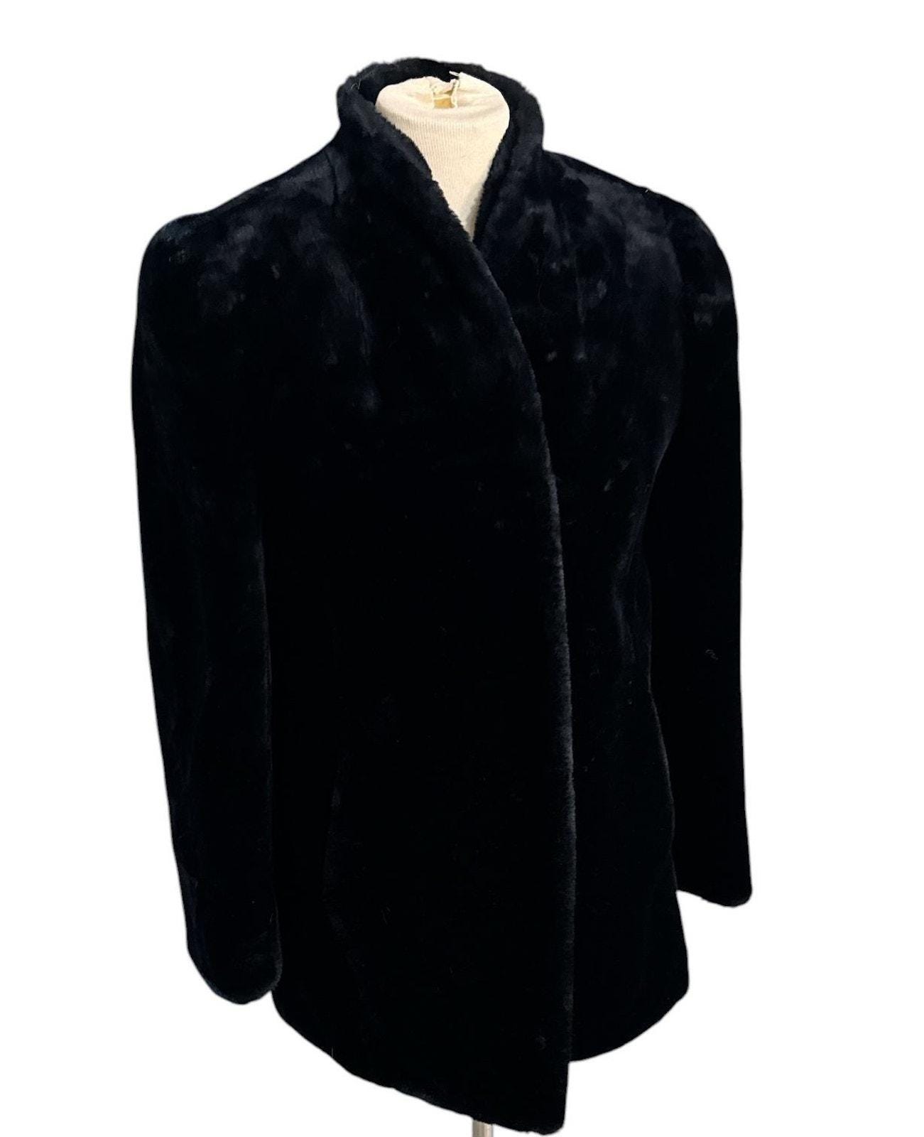 Jacques Saint Laurent Fur Coat - Etsy