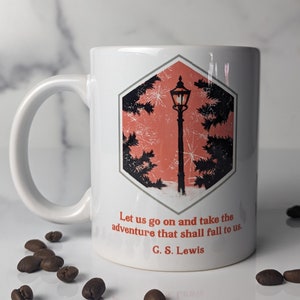 The Lamppost Mug - A C.S. Lewis Mug for Those Who Adventure in Wardrobes