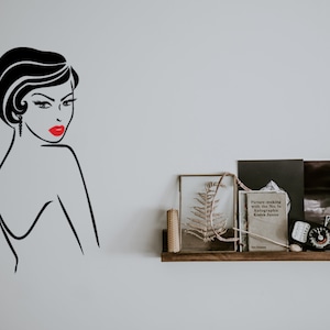 Sexy lady decal | sexy lady sticker by DecalTheory on Etsy
