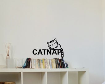 Catnap Stickers - Etsy
