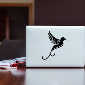 Beautiful hummingbird decal | hummingbird sticker | bird decal sticker by DecalTheory on Etsy