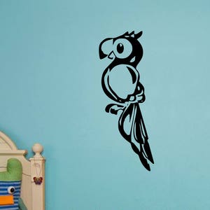 Parrot decal sticker | bird decal sticker by DecalTheory on Etsy
