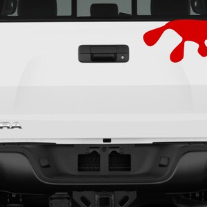 Blood decal | blood sticker by DecalTheory on Etsy