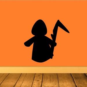 Grim Reaper decal sticker | Halloween sticker by DecalTheory on Etsy