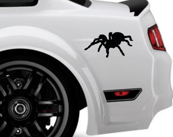 Tarantula spider decal sticker by DecalTheory on Etsy