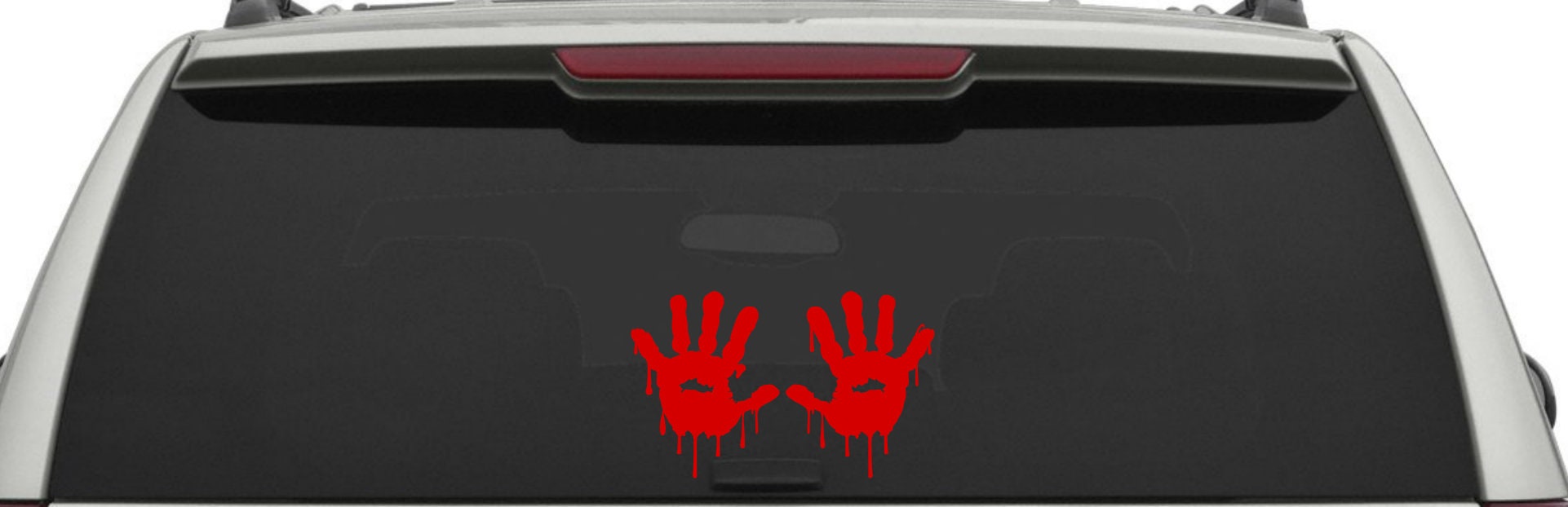 Bloody Handprints Halloween Decal |halloween Sticker | Bloody Hands ...