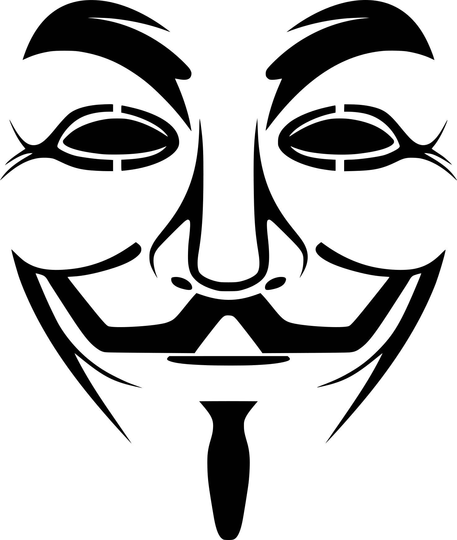 Anon Sticker Anonymous Decal Sticker | Face Decal Sticker by Decaltheory on Etsy - Etsy