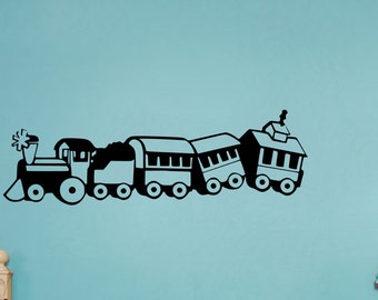 Train decal | train sticker by DecalTheory on Etsy