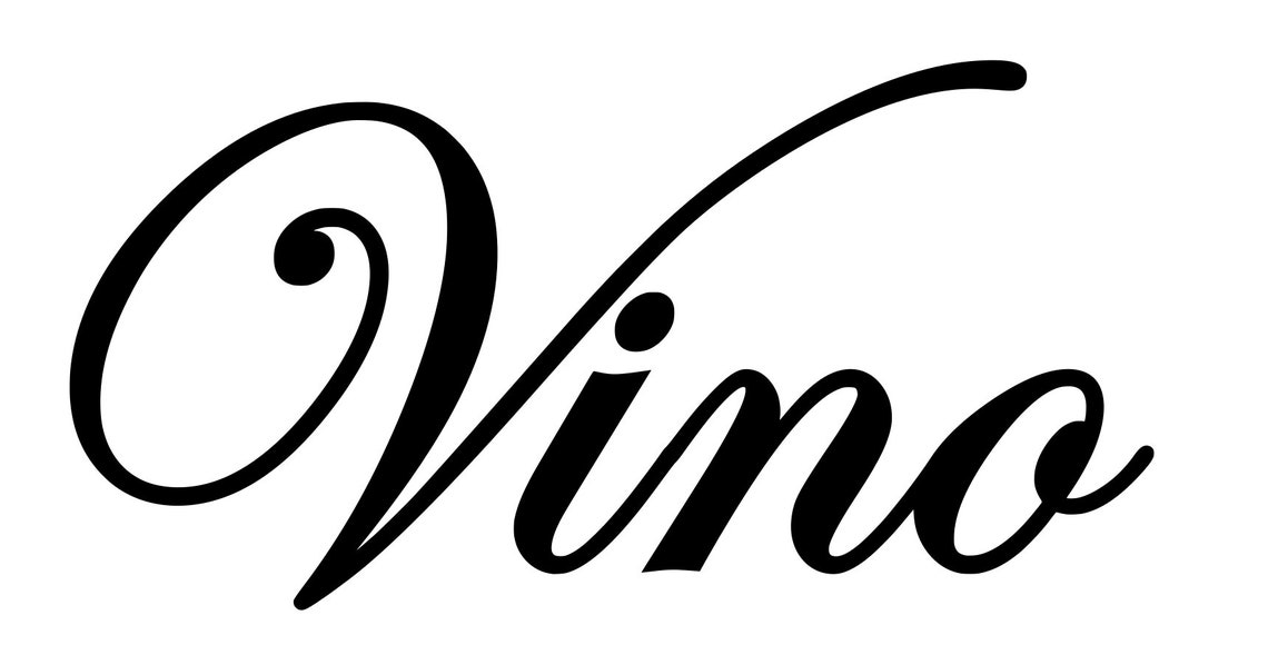 Vino Decal Sticker Wine Decal Sticker by Decaltheory on Etsy - Etsy