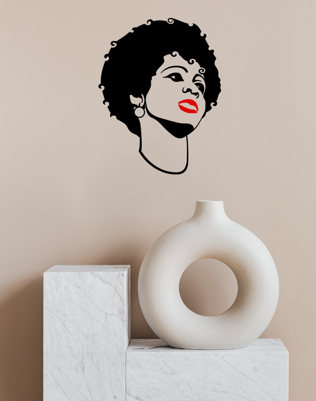 Beautiful Woman Decal Sticker by Decaltheory on Etsy - Etsy