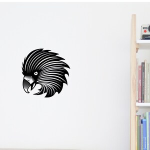 Beautiful young eagle decal | bird decal | hawk decal sticker by DecalTheory on Etsy
