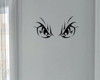 Monster eyes decal sticker by DecalTheory on Etsy