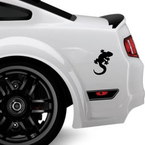 Lizard decal | lizard sticker | salamander decal sticker by DecalTheory on Etsy
