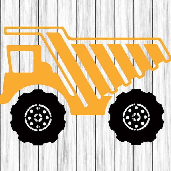 Dump truck decal | dump truck sticker by DecalTheory on Etsy