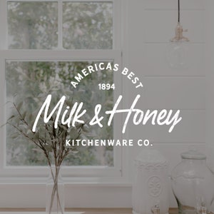 Kitchen Logo, Catering Logo, Event Planing Logo, Restaurant Logo, Bakery Vintage Logo, Logo Rustic Vintage Design Photography Retro