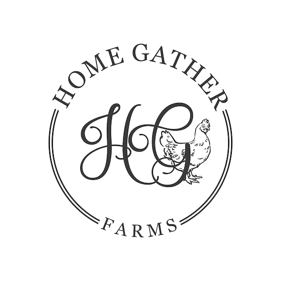 Premade Vintage Photograph Horse Pig Barn Barns Homestock Chicken Goat Candles Candle Logo - Botanical Logo - Farm Logo