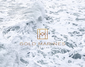 Logo Design, Custom Jewelry Logo Design, Photography Logo, Premade Logo, Photography Logos, Calligraphy Logo, Custom Logos, Gold Logo