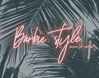 Neon Logo Glitter Calligraphy Logo Photography Logo Lash Logo Branding Package Lash Photography  Watermark Blog Logo Marketing Kit Beauty