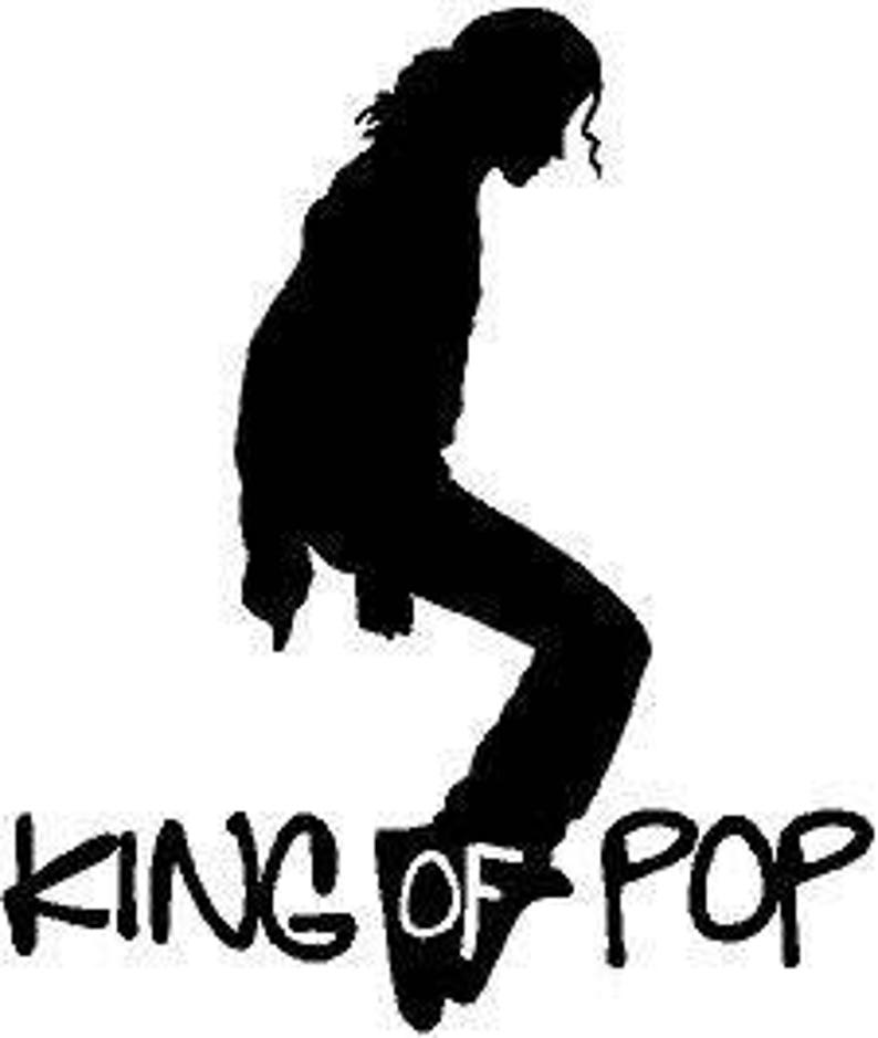 Michael Jackson Decal Sticker King Of Pop Feet Logo Electronics