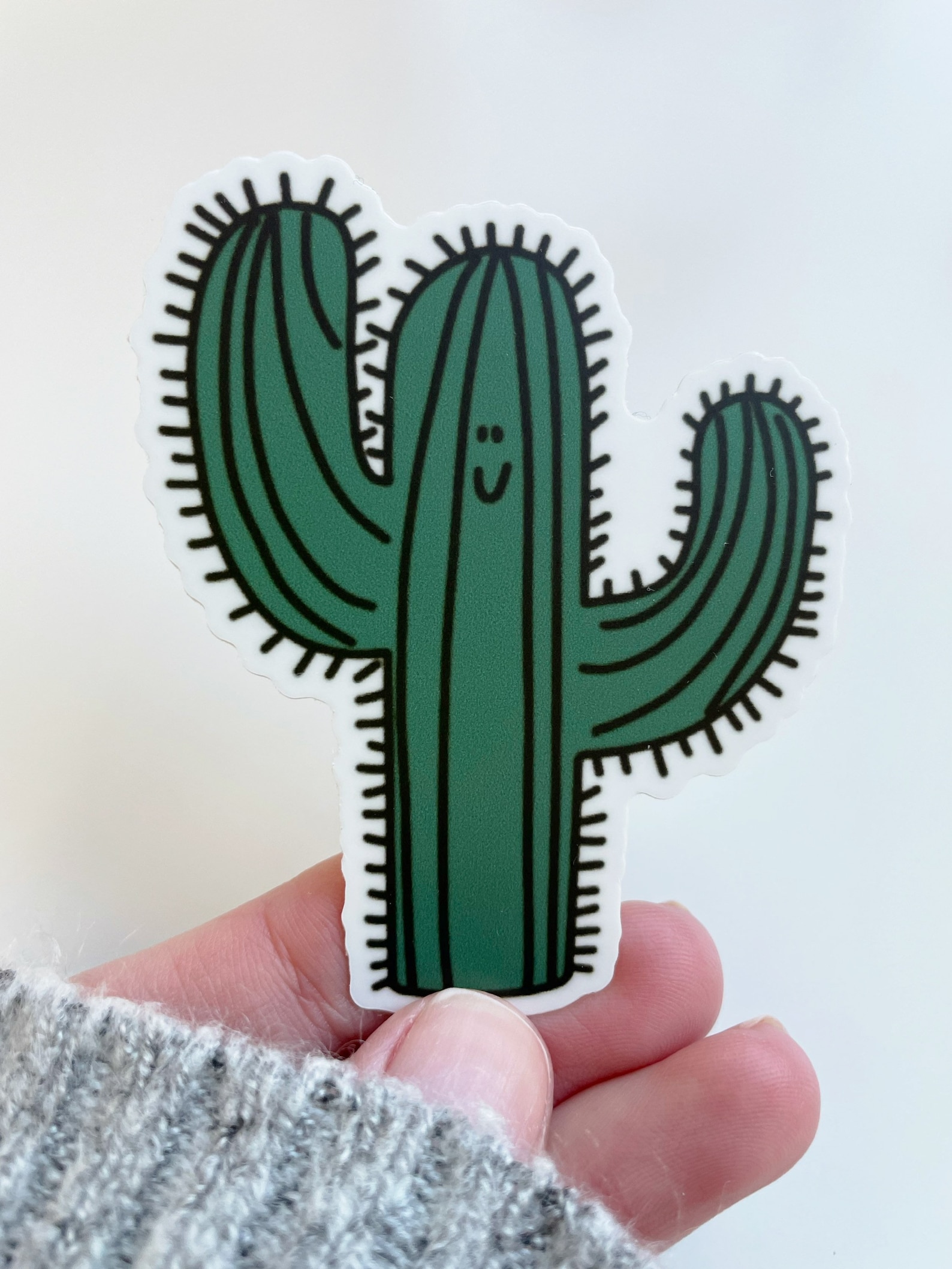 Cactus Sticker Waterproof Sticker Decal for Stanley Laptop Etsy