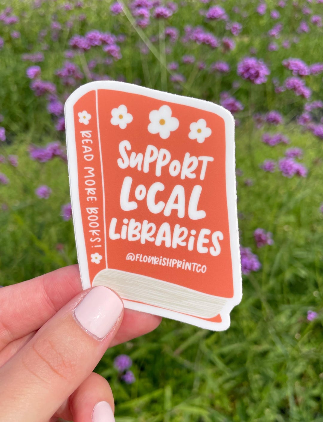 Support Local Libraries Sticker, Waterproof Vinyl Decal, Kindle - Etsy