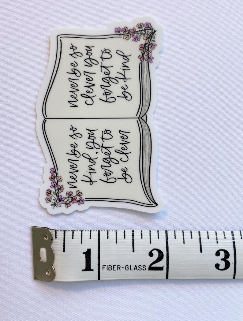 PEGATINA DE LIBRO, Calcomanía para Laptop, Amante de los libros, Calcomanía Stanley, Impermeable, Calcomanía de vinilo para Kindle, Amante de los libros, Calcomanía para botella de agua imagen 6