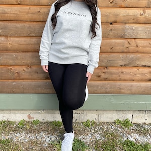 Embroidered Crewneck Sweatshirt, In My Eras Era, Concert Merch