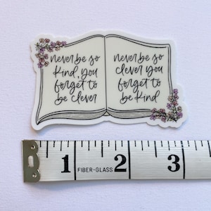 PEGATINA DE LIBRO, Calcomanía para Laptop, Amante de los libros, Calcomanía Stanley, Impermeable, Calcomanía de vinilo para Kindle, Amante de los libros, Calcomanía para botella de agua imagen 5