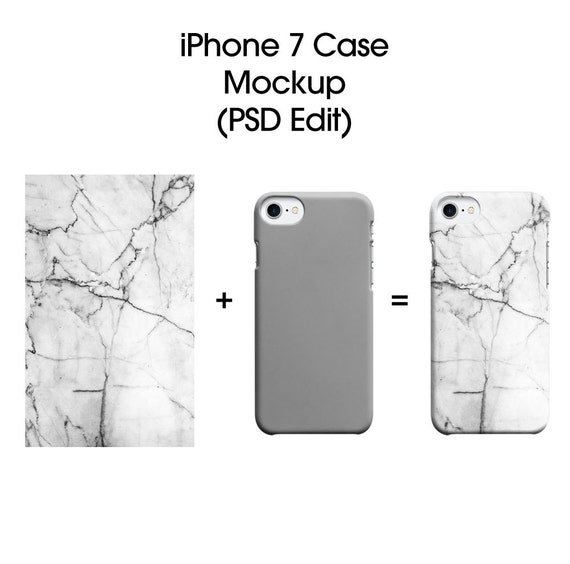 Iphone 7 Cover Photoshop Mockup Template Iphone 7