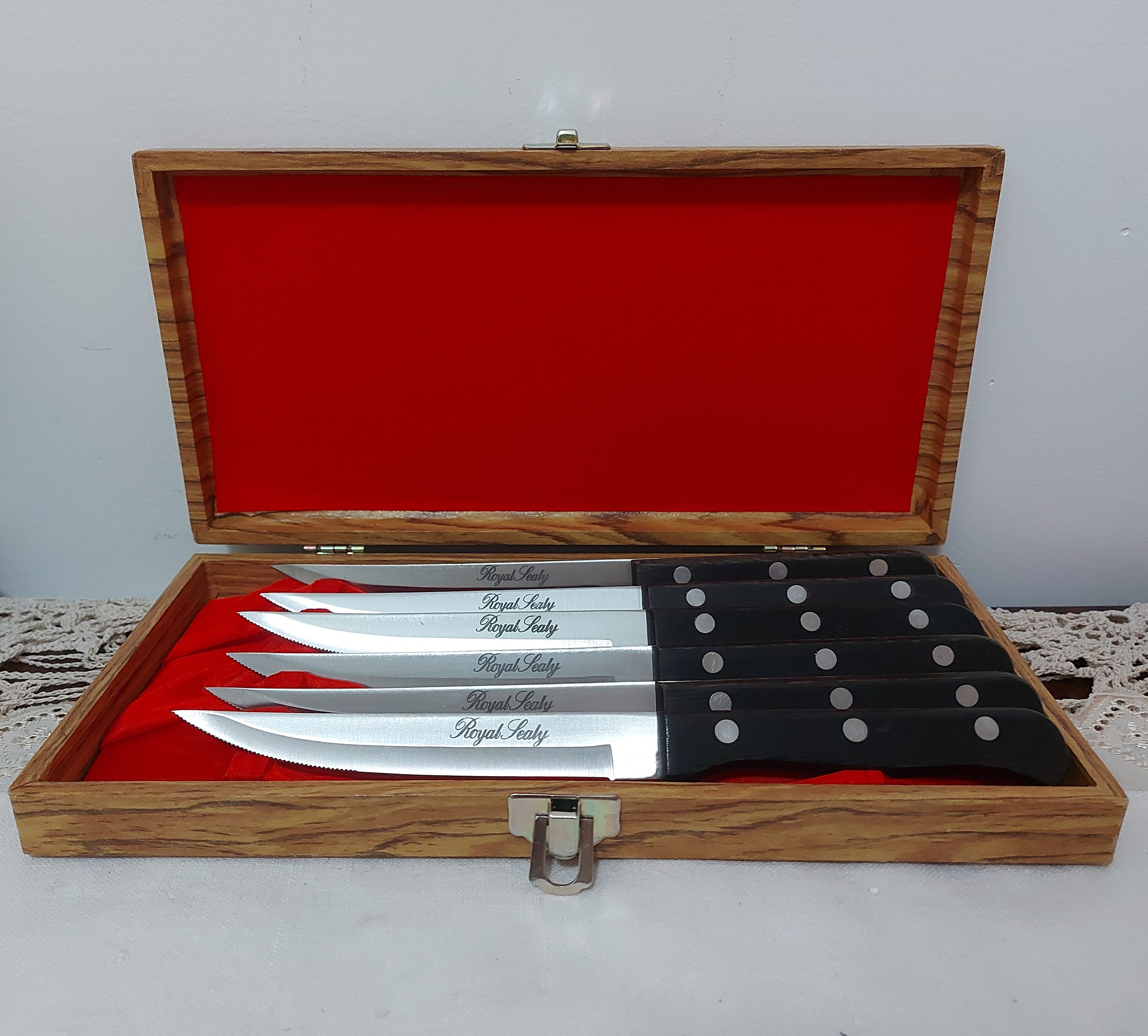 Royal Red Steak Knife Set