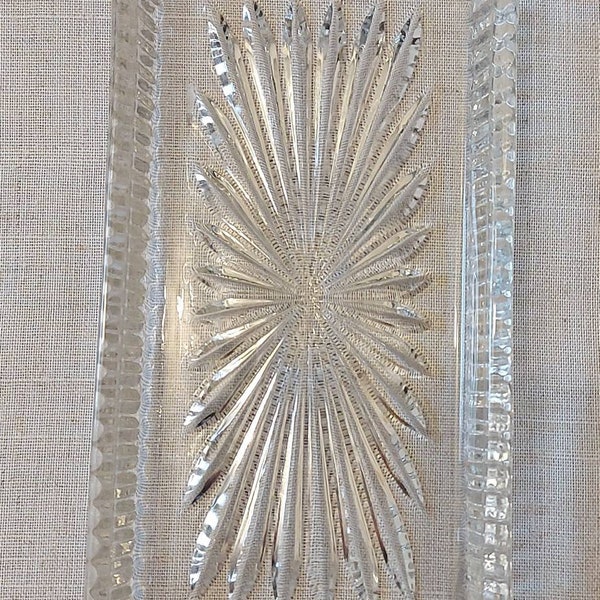 Vanity Glass Starburst Tray